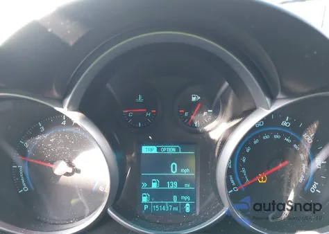 2014 Chevrolet Cruze 1Lt Auto from USA, damaged, VIN 1G1PC5SBXE7346775